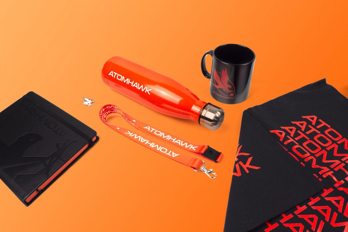 Atomhawk branded merchandise